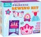 My First Princess Kids Sewing Kit, Beginner Arts and Crafts, Princess Sewing Kit for Kids, 6 Dreamy DIY Projects with Princess Lacing Dress, Butterfly Eye Mask, Instructions & Felt for Learn Sewing